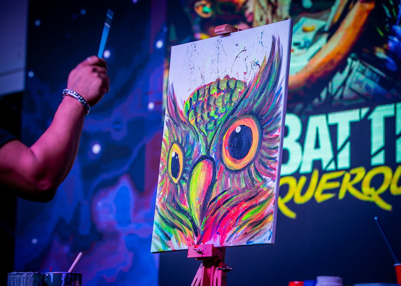 From Art Battle Albuquerque