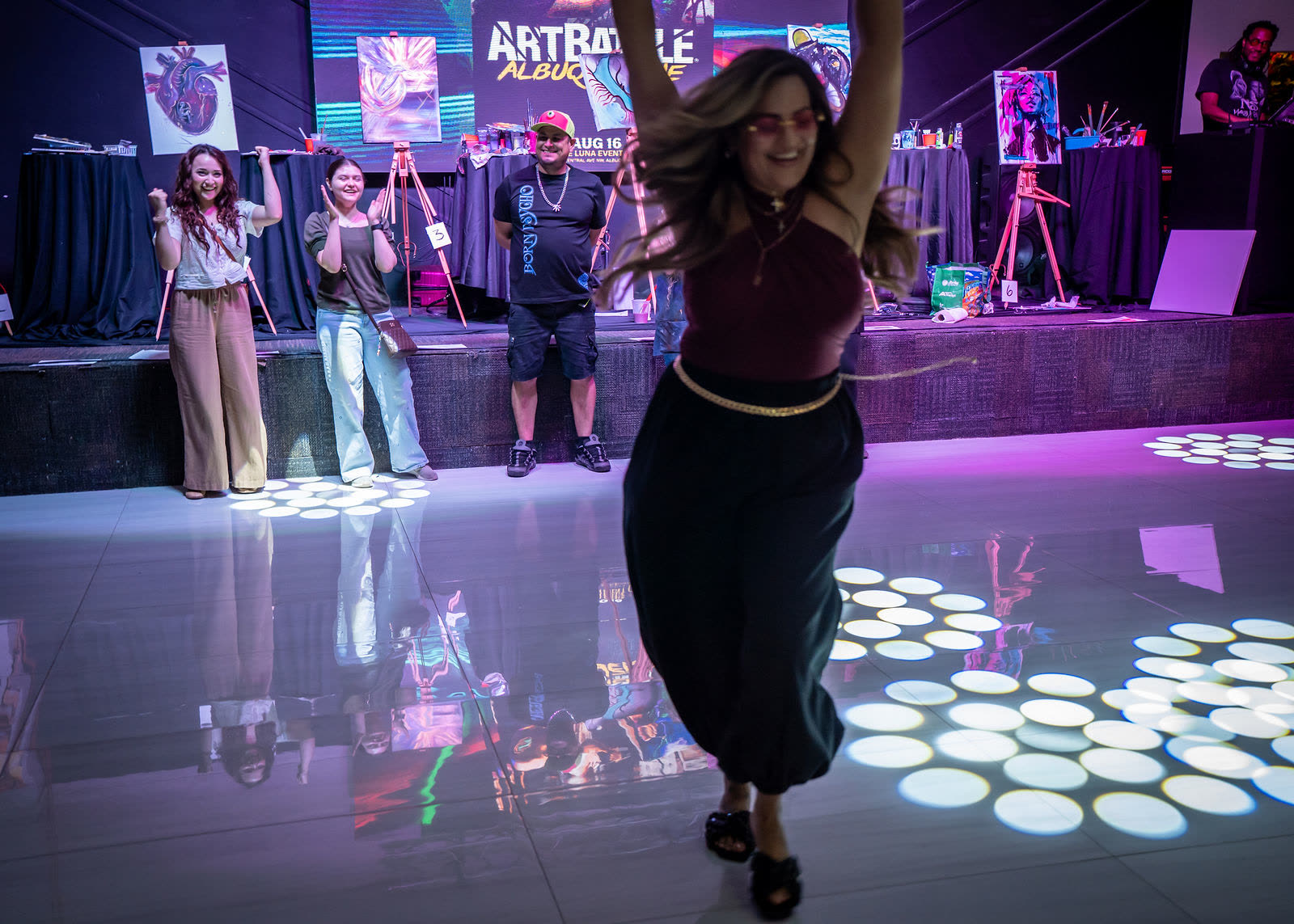 From Art Battle Albuquerque