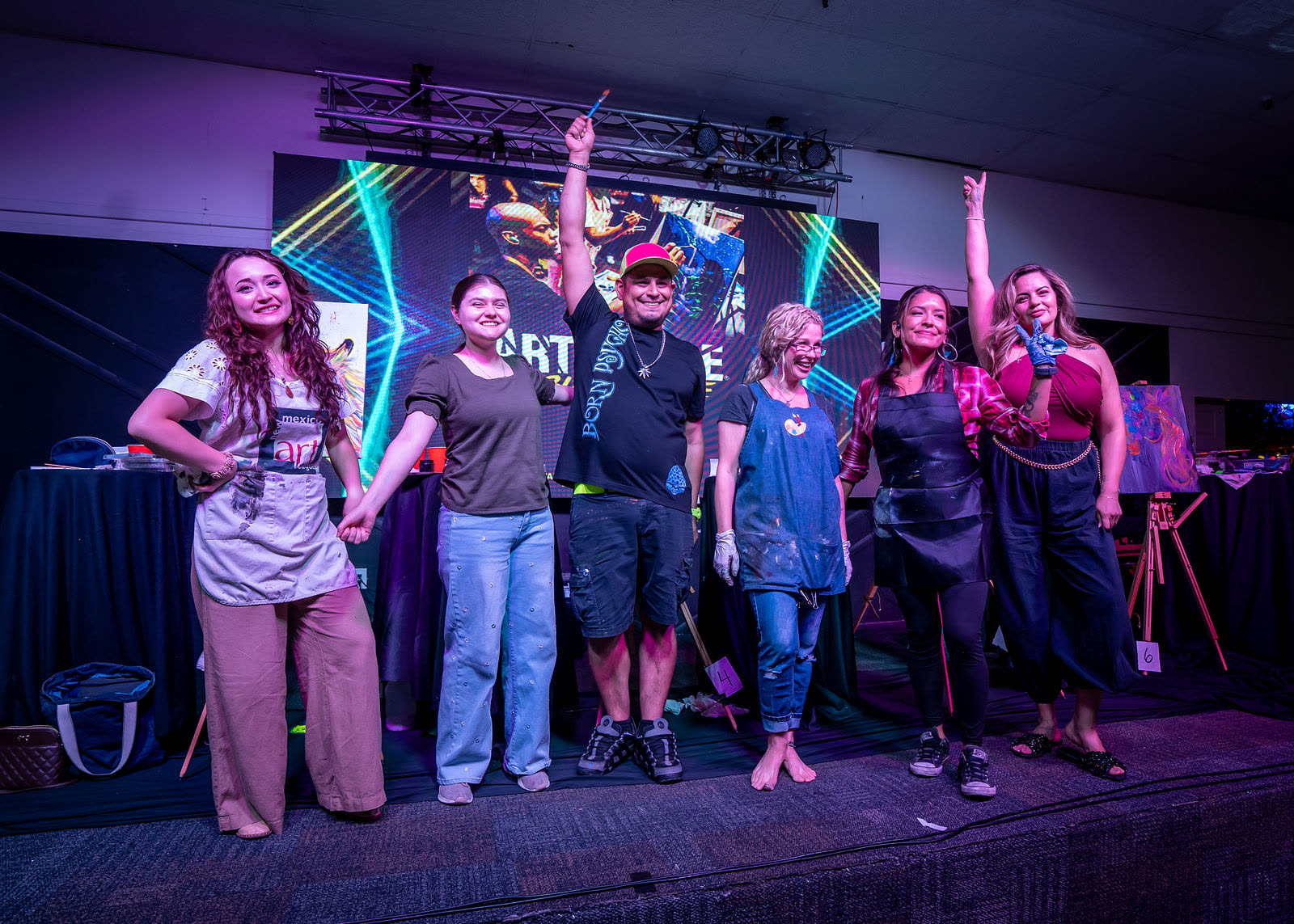 From Art Battle Albuquerque